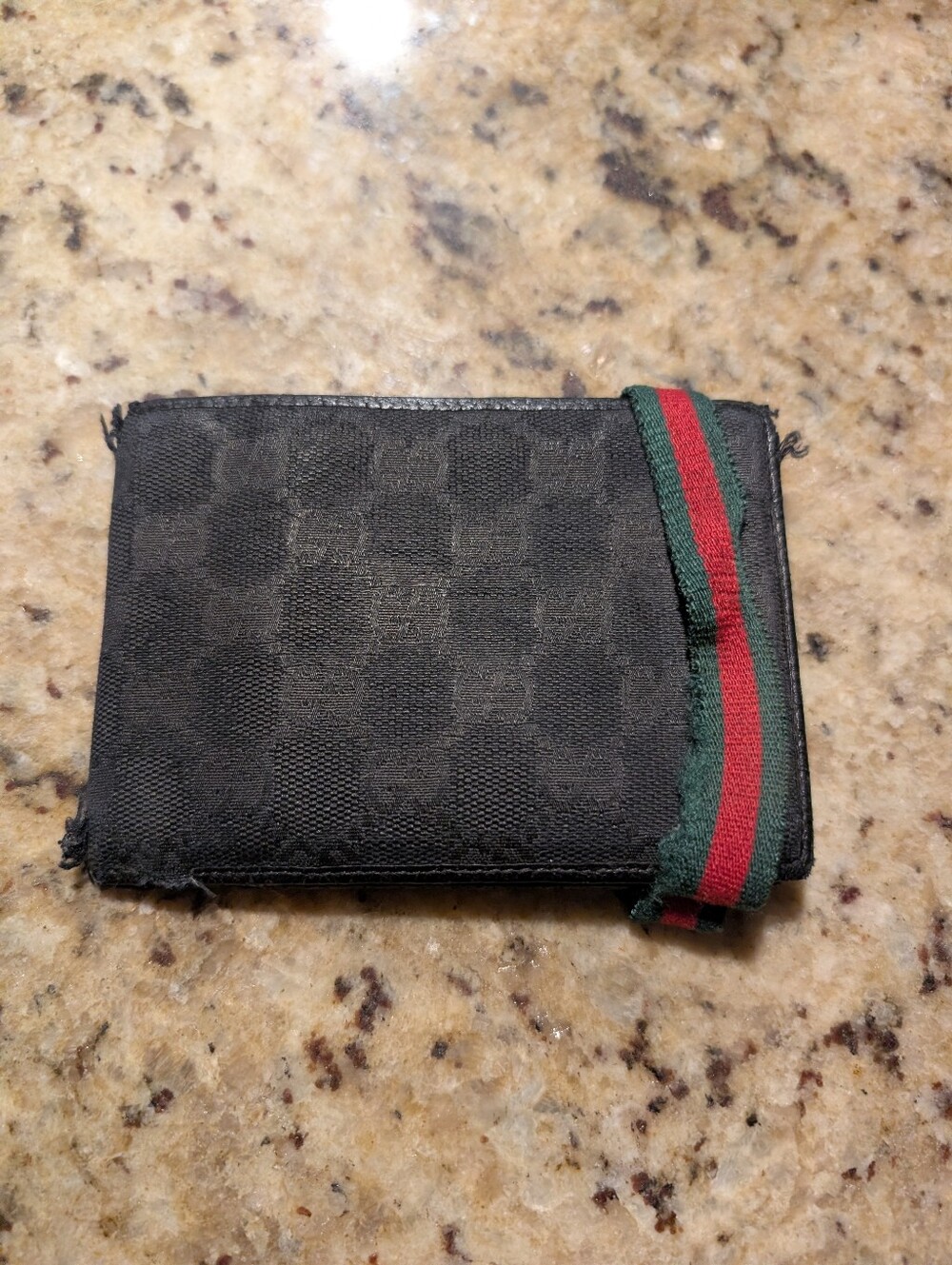 Gucci Vintage Mens Project Wallet Authentic